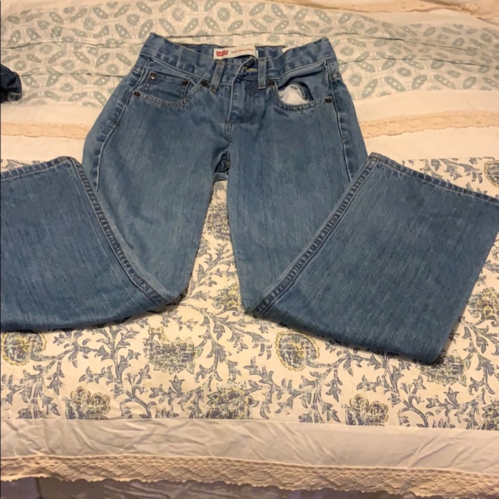 Boys size 12 slim Levi’s jeans